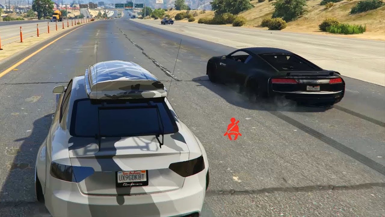 GTA 5 RP: УЛИЧНАЯ ГОНКА ПРОТИВ ДЕВУШКИ (ЭПИЗОД 60)