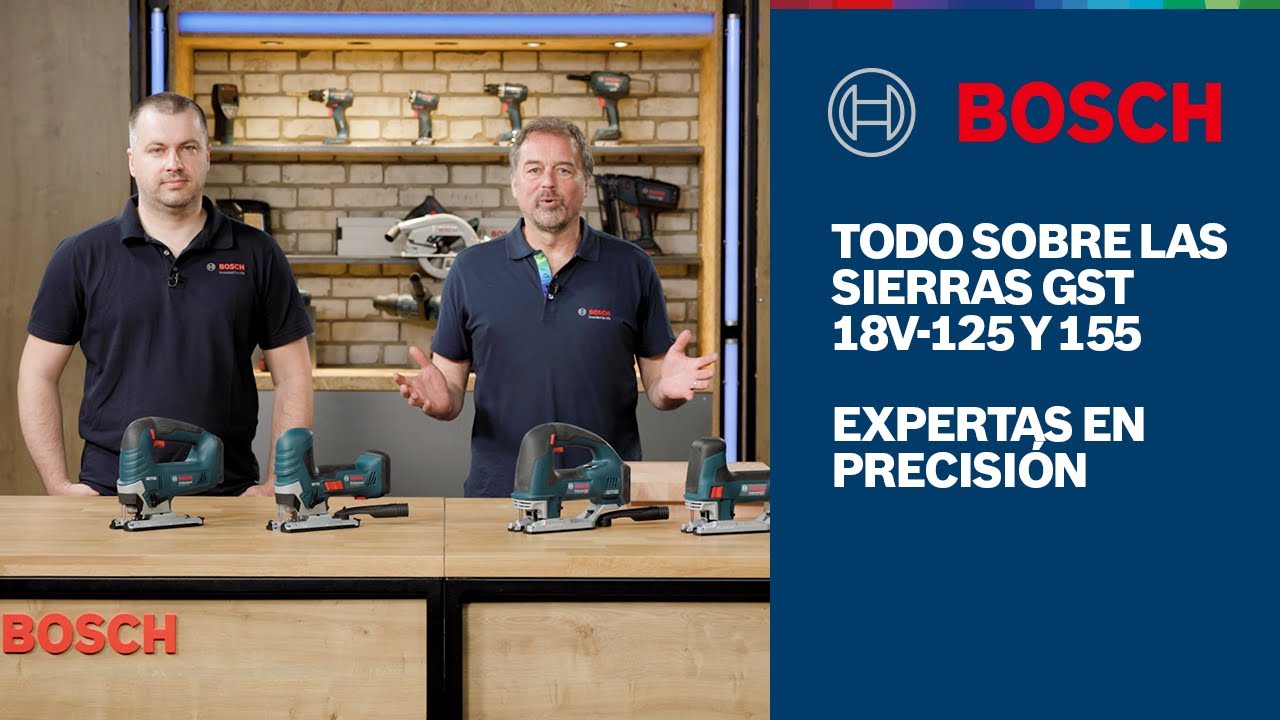 Todo sobre las sierras GST 18V-125 y GST 18V-155