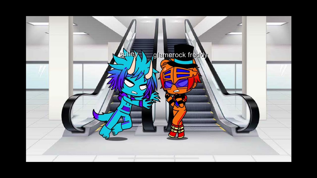 Combate de personagens:sulley vs glamerock freddy 