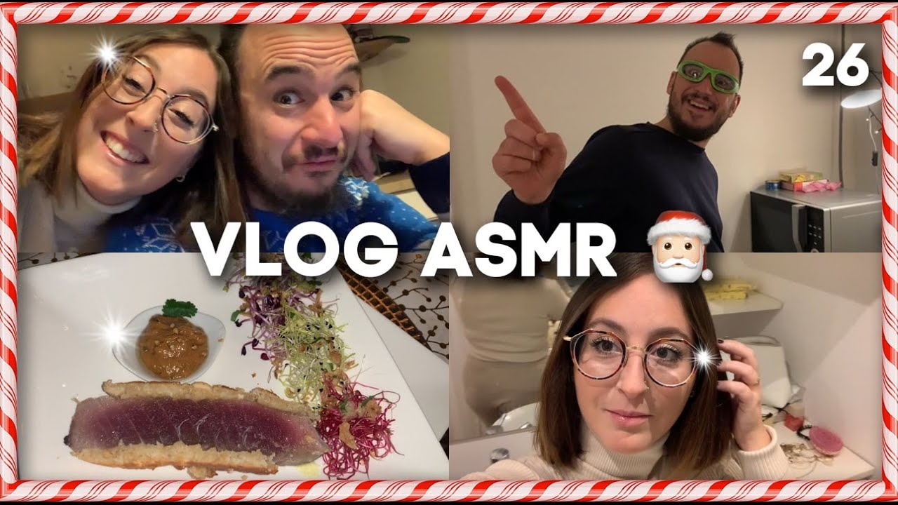 VLOG ASMR | On FÊTE (deux) NOËL ensemble ! 🎄