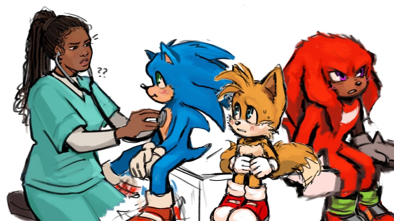 Sonic (Movie) y sus amigos van al "Doctor" | Sonic 3 Cómic-Dub | Legacy of CHAOS 