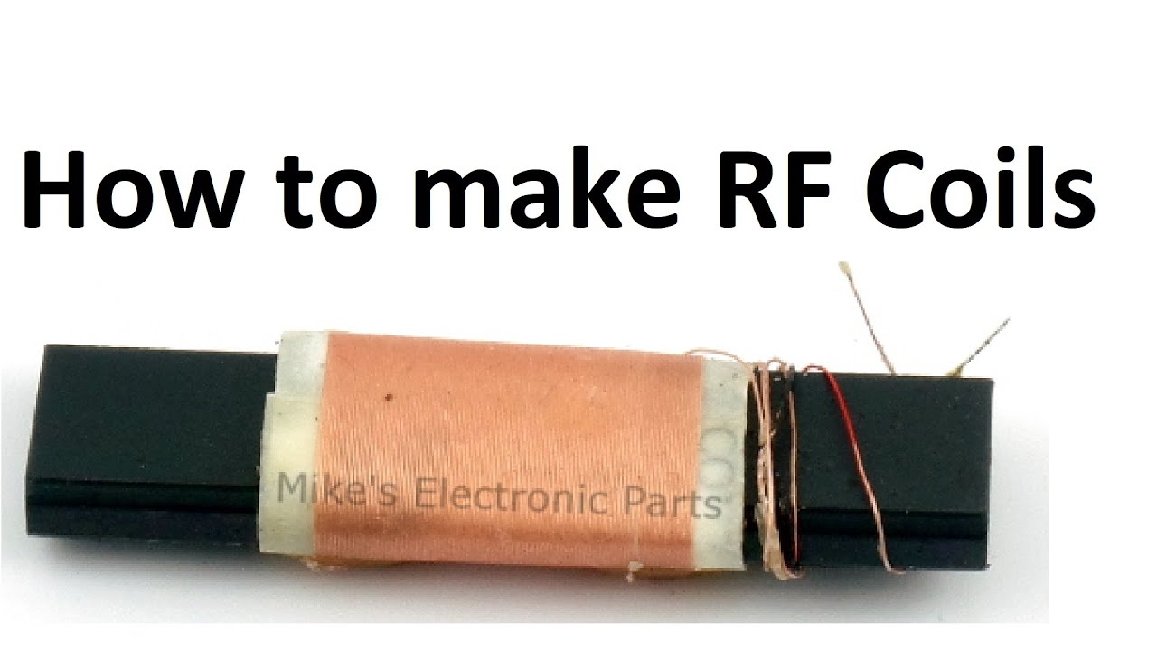 How to make RF Coils – Oscillator Coils – Ceramic Filters