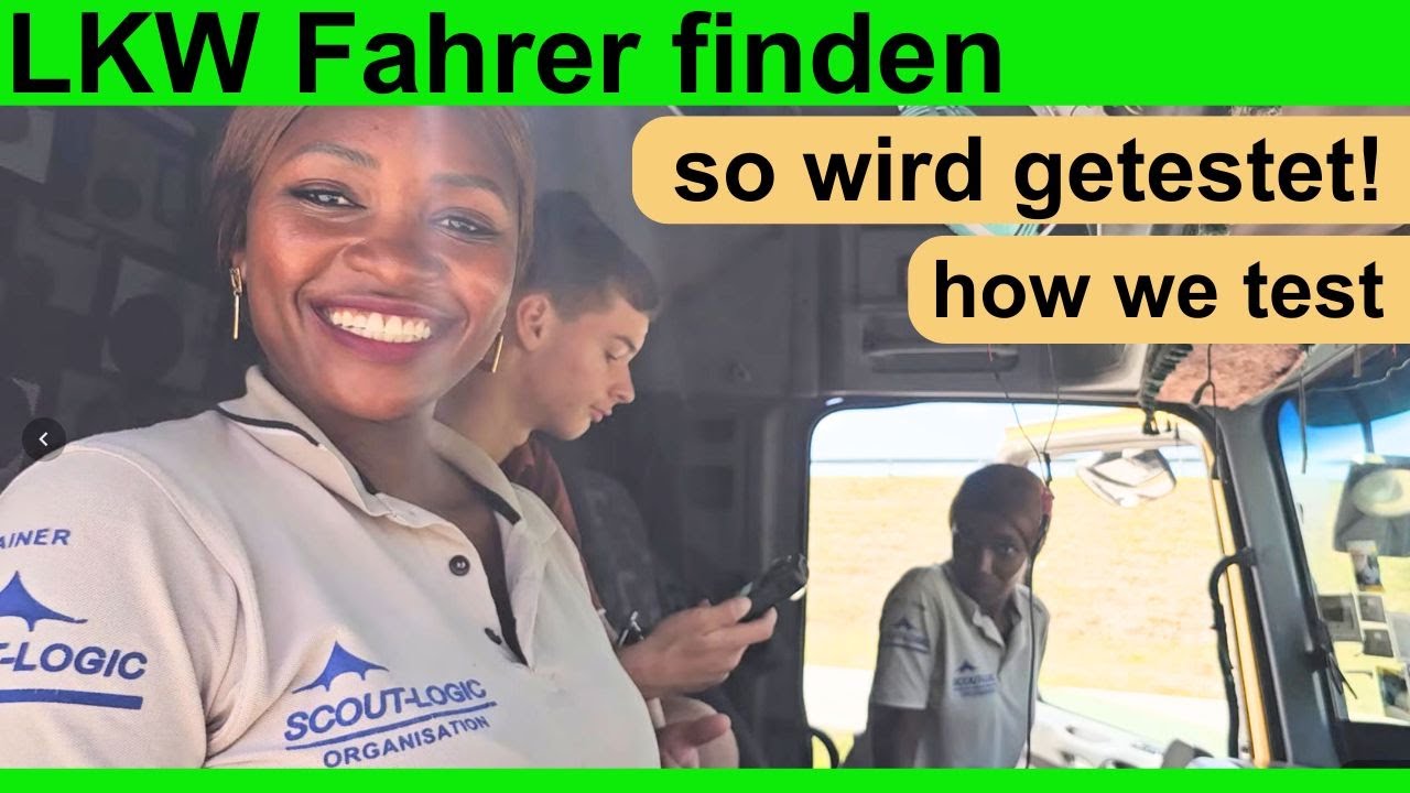 LKW Fahrer finden in Kenia wir machen das