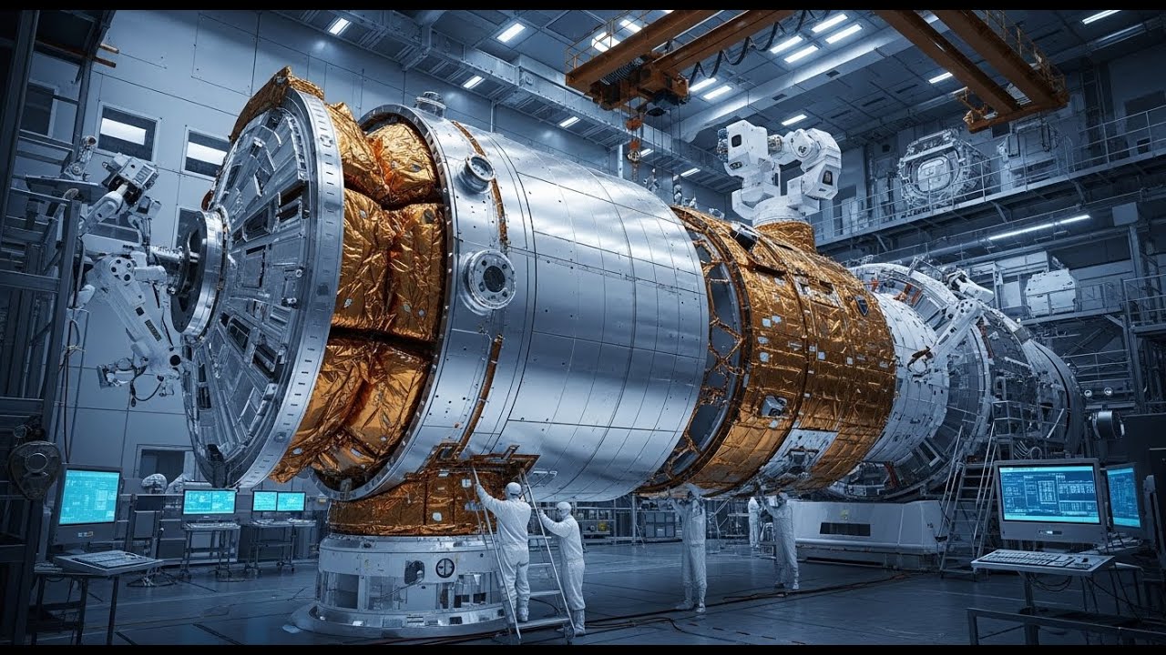 Inside the ISS: How Space Modules Are Made on Earth (Full Process)