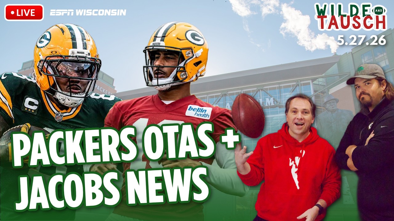 LIVE: Packers OTAs Are OFFICIALLY Here&hellip; The Questions That Could Define 2026 + Josh Jacobs Arrested