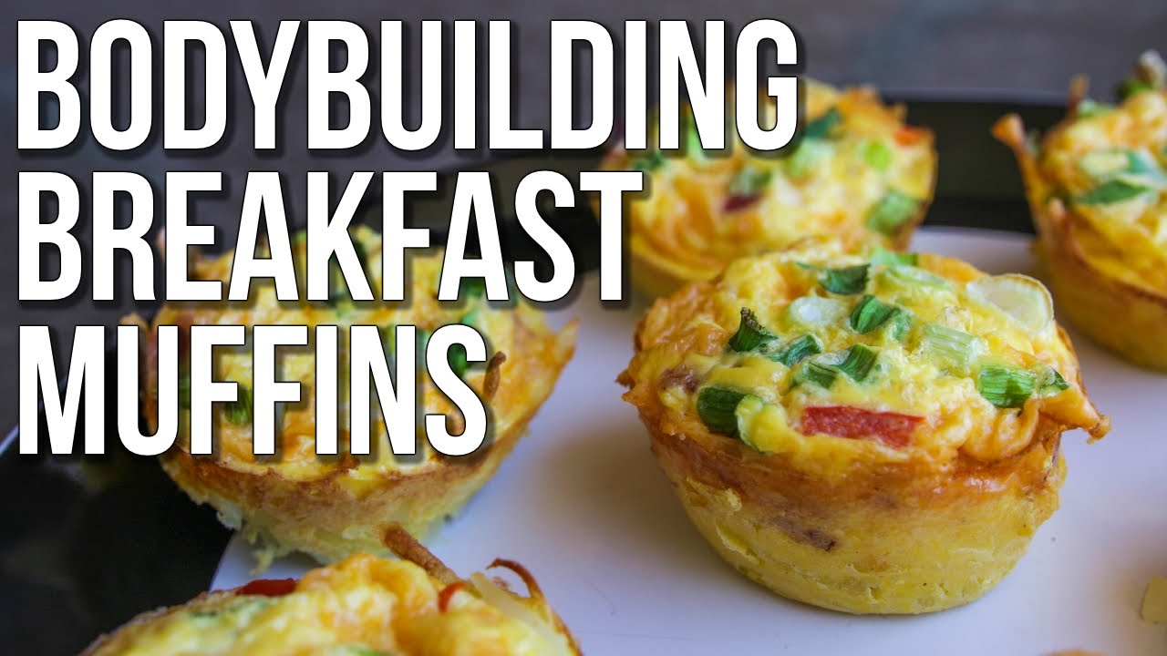 GRAB & GO BODYBUILDING BREAKFAST MUFFINS | Hashbrown, Bacon, Egg & Cheese