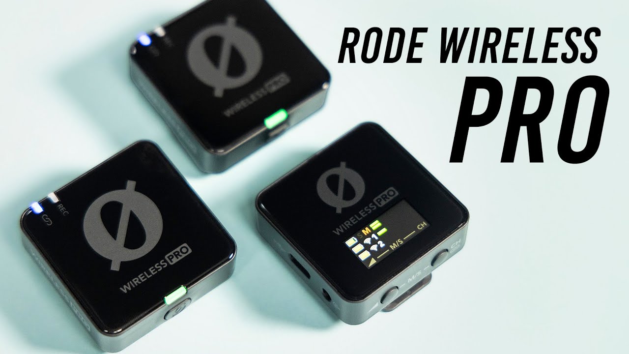 RODE Wireless PRO: Broadcast-Quality Wireless Audio