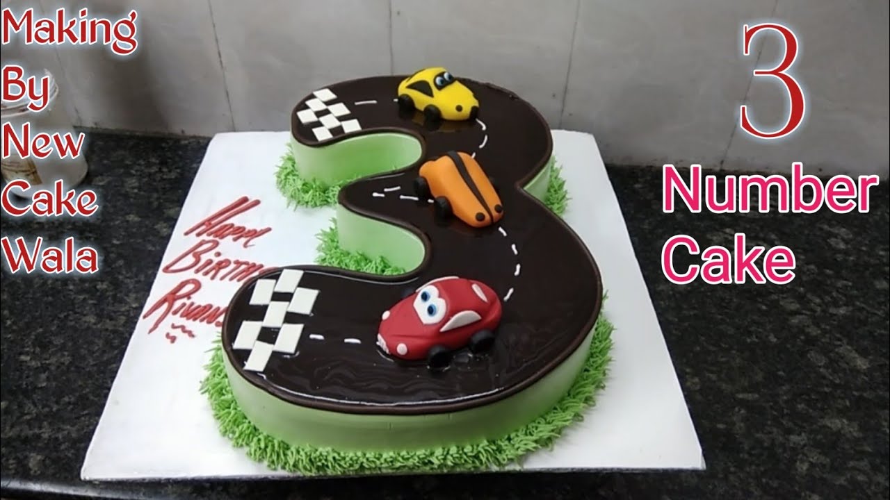 Amzing 3 Number Cake Design Ideas | 3 Number Cake | Top Cake Decorating | Fancy Design Cake