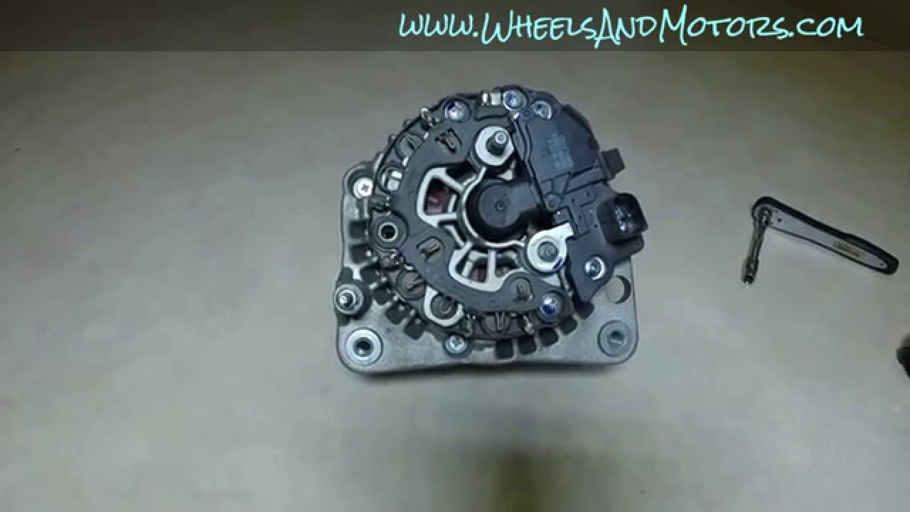 How to replace alternator brush holder (VW Golf Mk4) - alternator fix