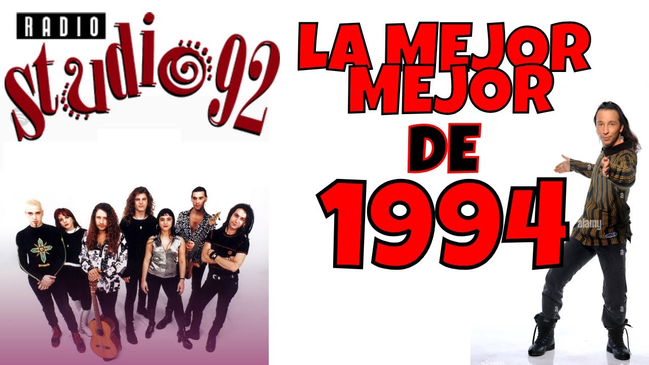 STUDIO 92 Ranking La Mejor Mejor de 1994