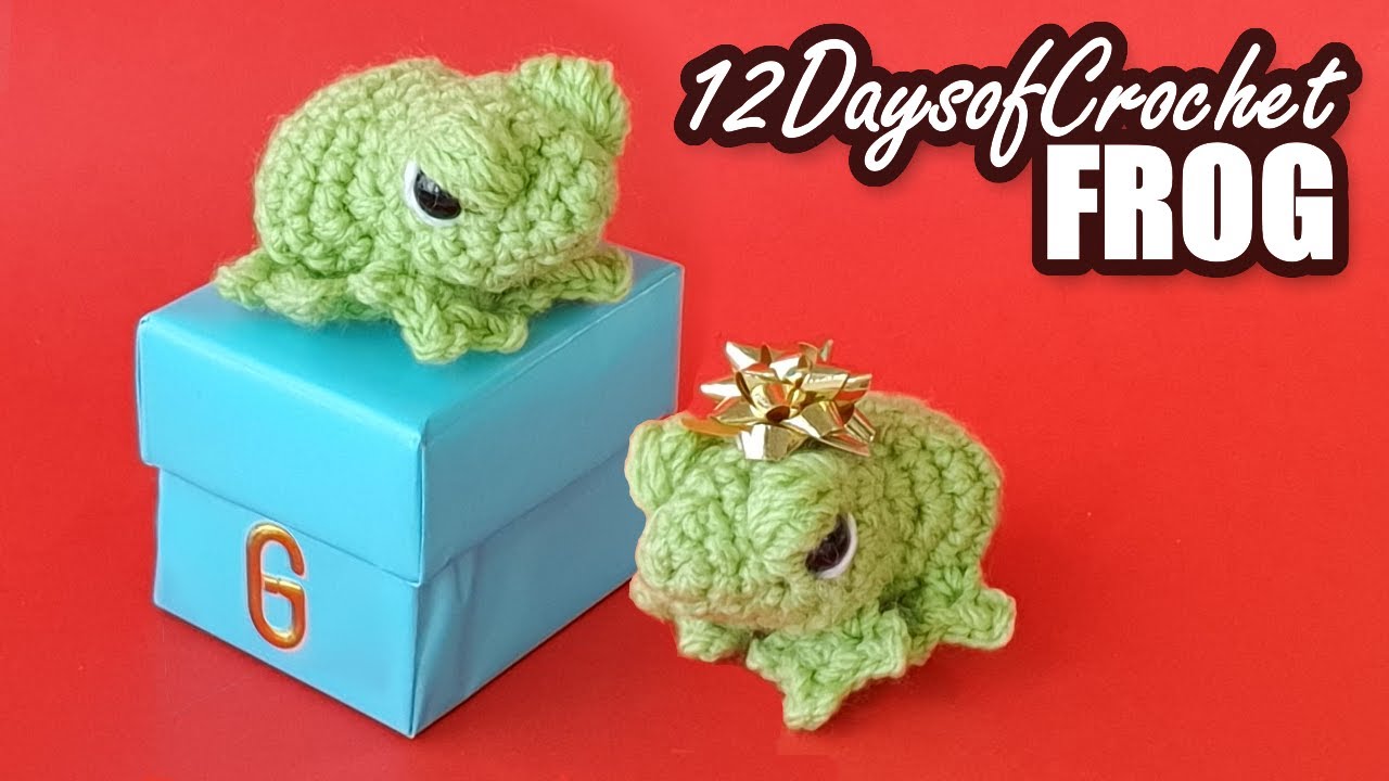 Mini Frog Pattern - Day 6 - 12 Days of Crochet