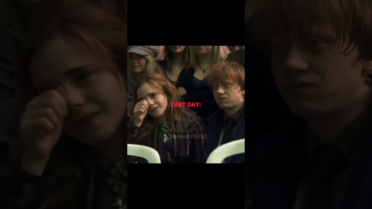 First day vs Last day filming 😭❤️&zwj;🩹 #edit #harrypottercast #firstday #lastday