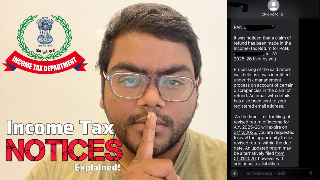 Income Tax Notices Explained | Mismatch, Over-Claimed Deductions, Refund Notices | TAXter