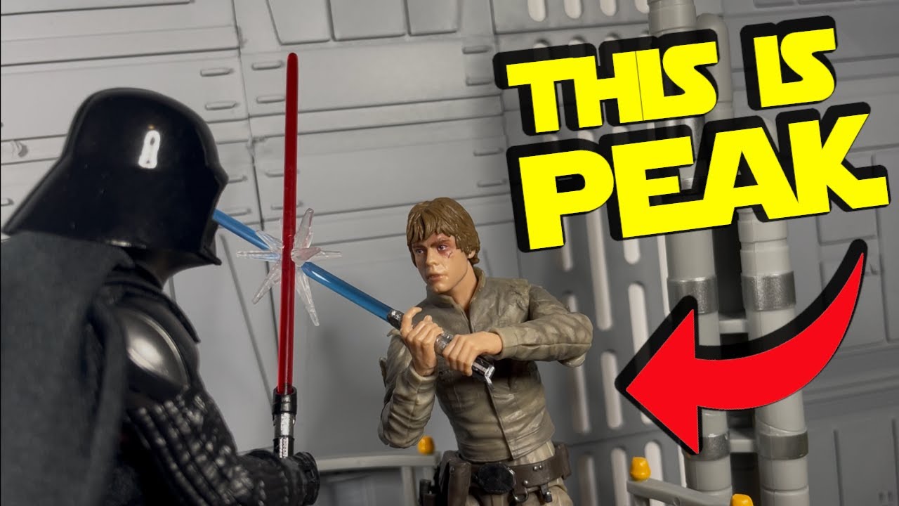 Обзор НОВОЙ фигурки 2025 Star Wars Black Series Дарт Вейдер и Люк Скайуокер Беспин Дуэль из 2 наб...