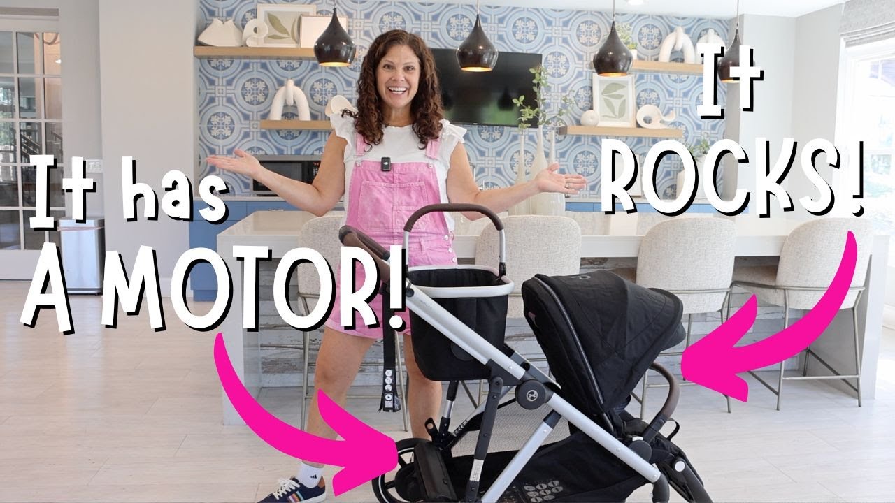 A STROLLER WITH A MOTOR! Cybex E Gazelle S Stroller Review