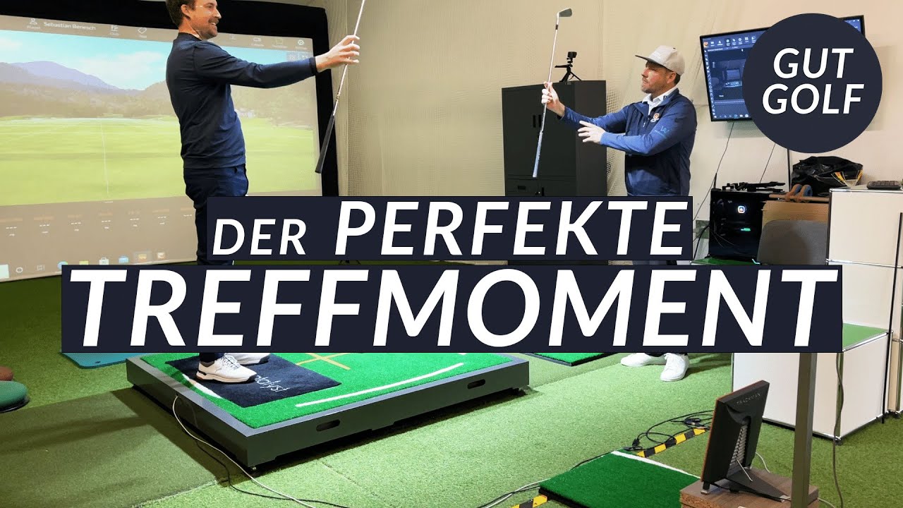 Habt ihr euch schon einmal den Treffmoment beim Golf vorgestellt?