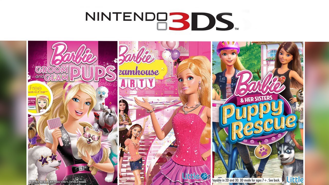 Barbie Games for 3DS