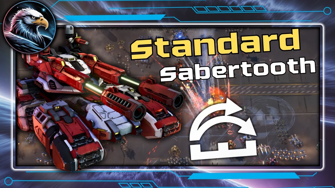 Mit Sabertooth im Standard Game Tempo generieren | Mechabellum
