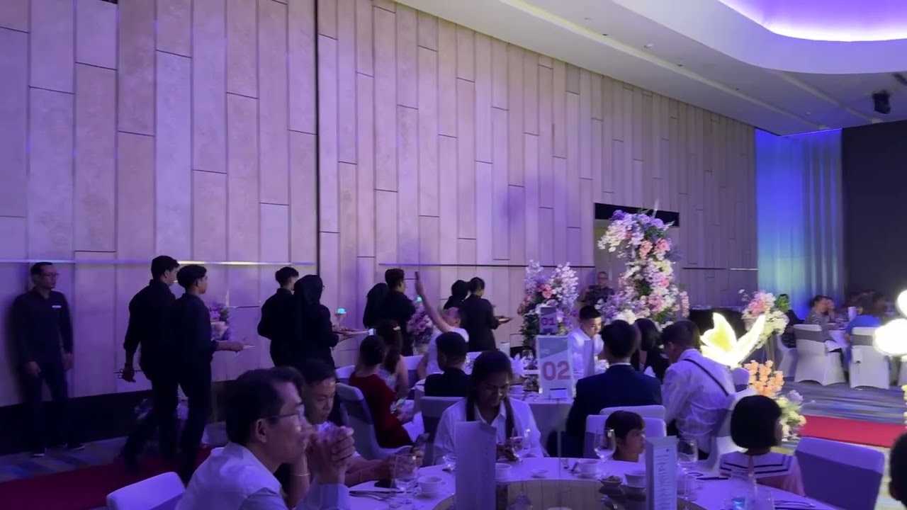 Food Presentation by A Loft Hotel Grand Ballroom👏👏👏