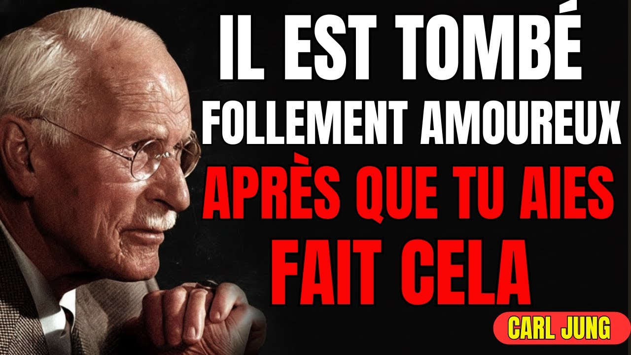 Cette personne est follement amoureuse de toi parce que tu as fait cela Regarde avant qu’il CarlJung