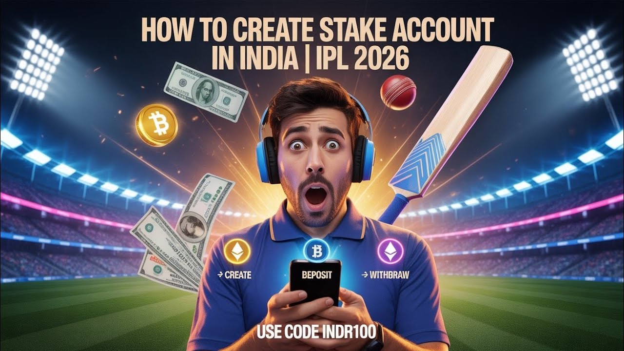 How to create Stake acount in india /Stake IPL 2026 Account Opening | Complete Beginner Tutorial ..