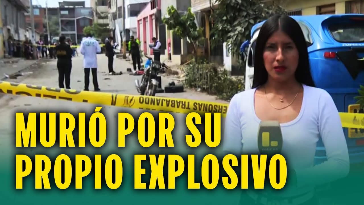 Extorsionador iba a atentar con dinamita pero explotó en su mano: ¿Extorsión o venganza familiar?