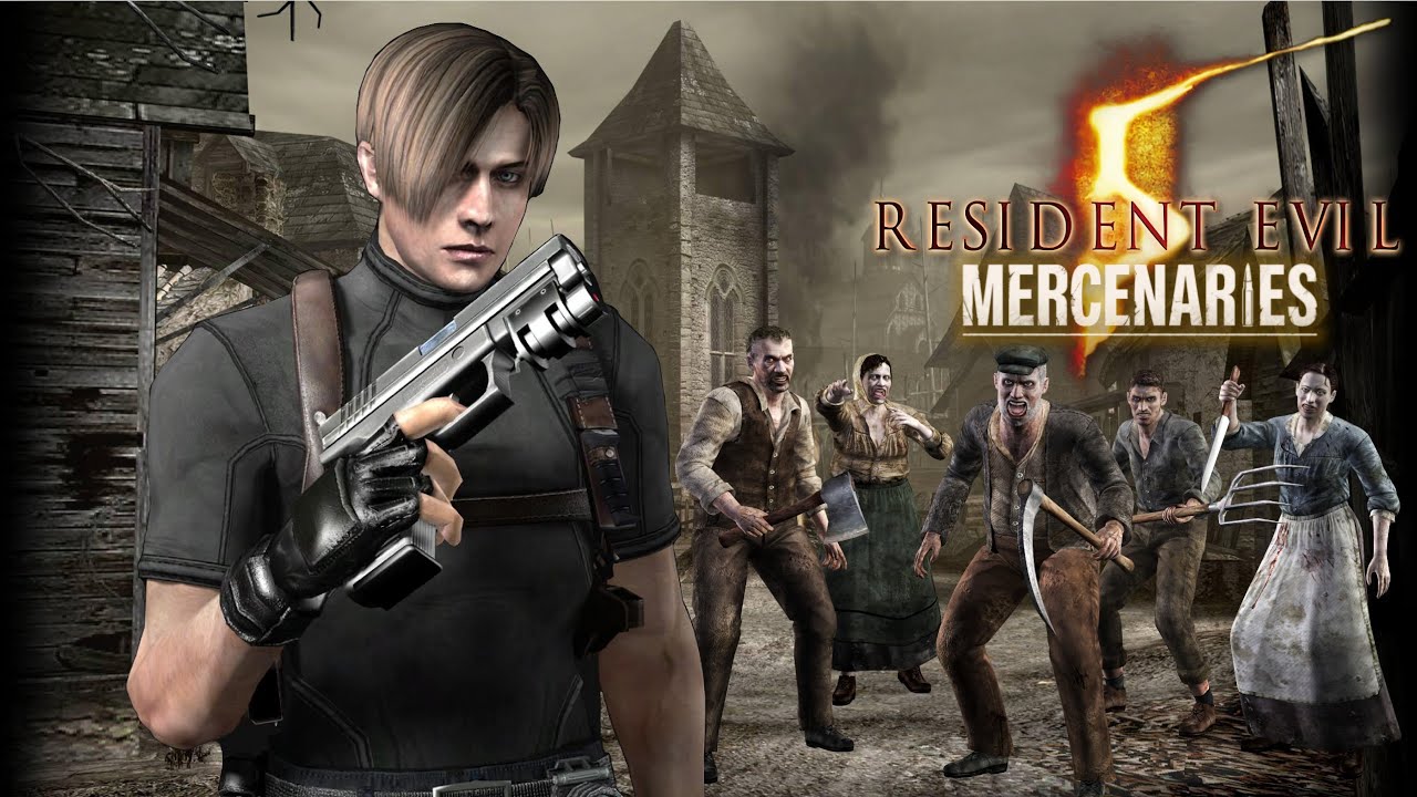 RE4 Village Valdelobos in Resident Evil 5 Mercenaries by @izackymods 
