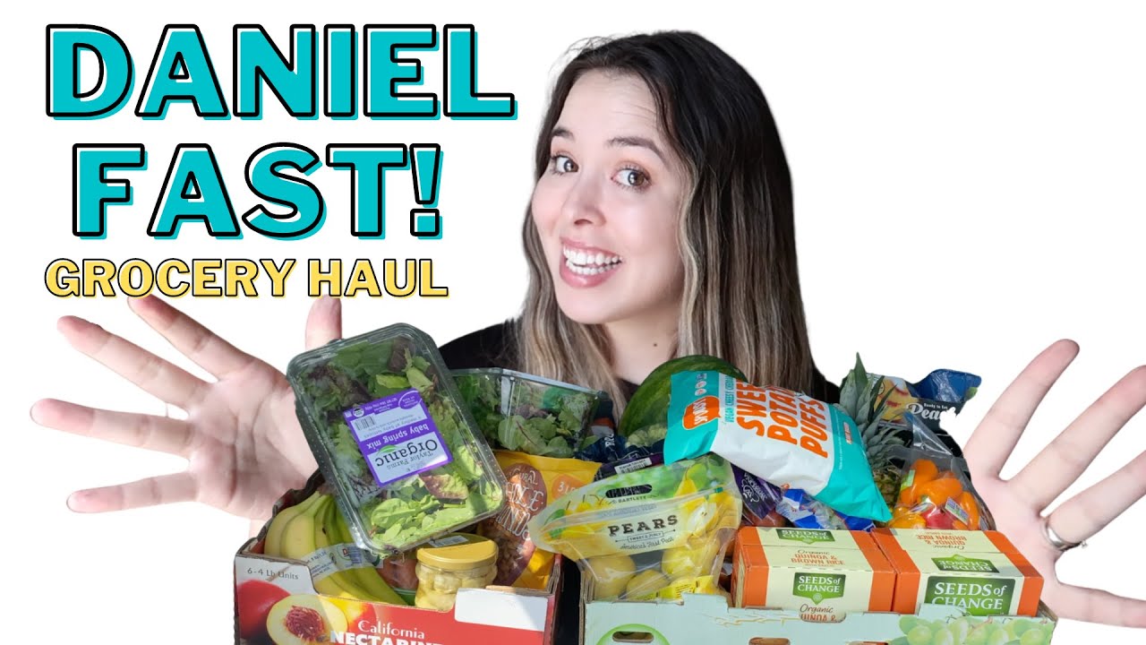 My DANIEL FAST Grocery Haul! | how to start the daniel fast