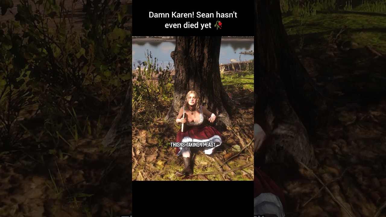 What got into Karen? ☹️🥀 #rdr #rdr2 #arthurmorgan #karen #rdr2memes #fypシ #memes #gaming
