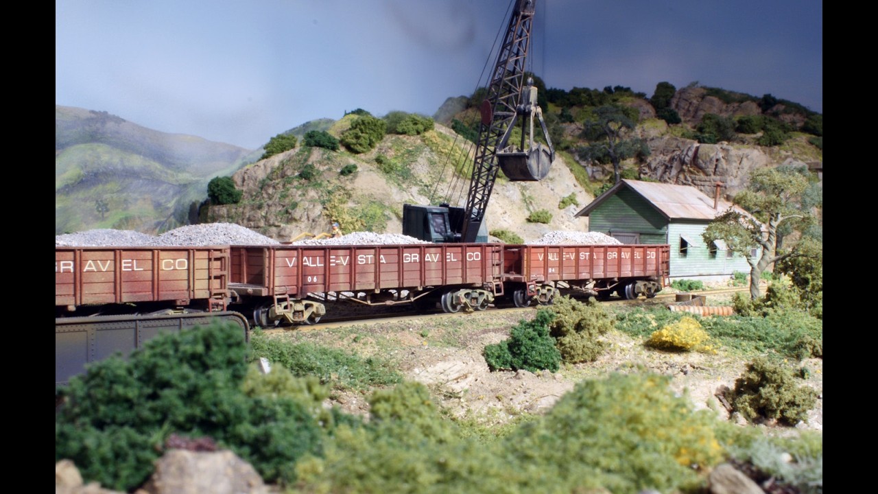 1000 MODEL RAILROAD IDEAS: Building a Rock Quarry