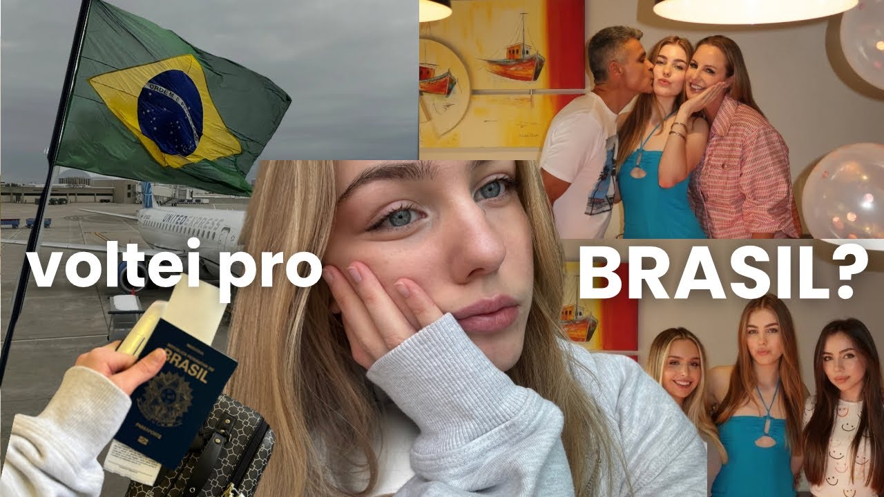 viagem para o Brasil 🇧🇷| aerovlog, SP, família e amigos, desfile de moda e surpresas!!!