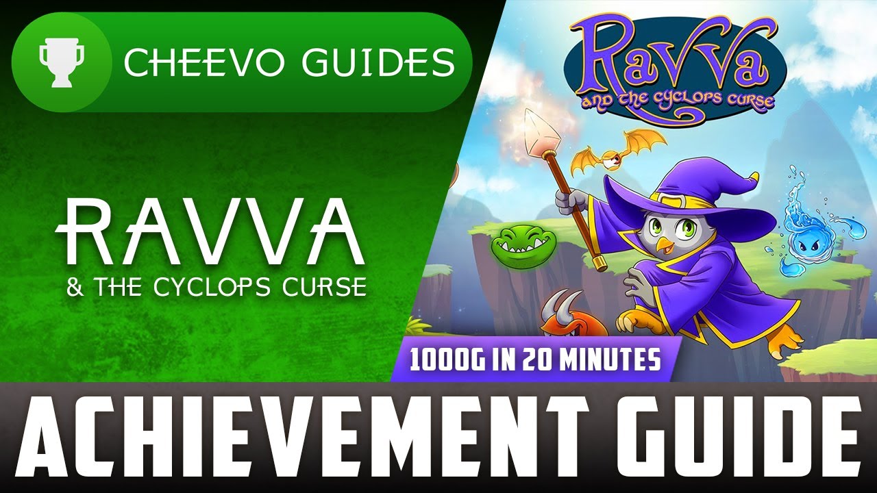 Ravva and The Cyclops Curse - Achievement / Trophy Guide (Xbox) **1000G IN 20 MINS**