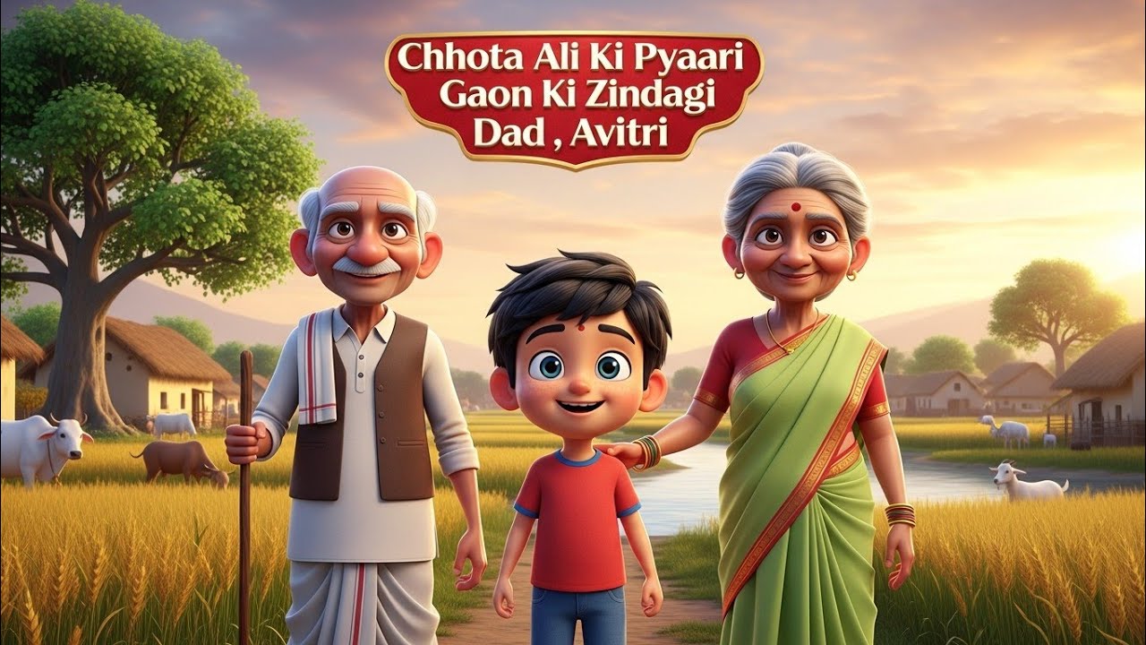 Chhota Ali Ki Pyaari Gaon Ki Zindagi | Dada Dadi Ke Saath Dil Chhu Lene Wali Kahani