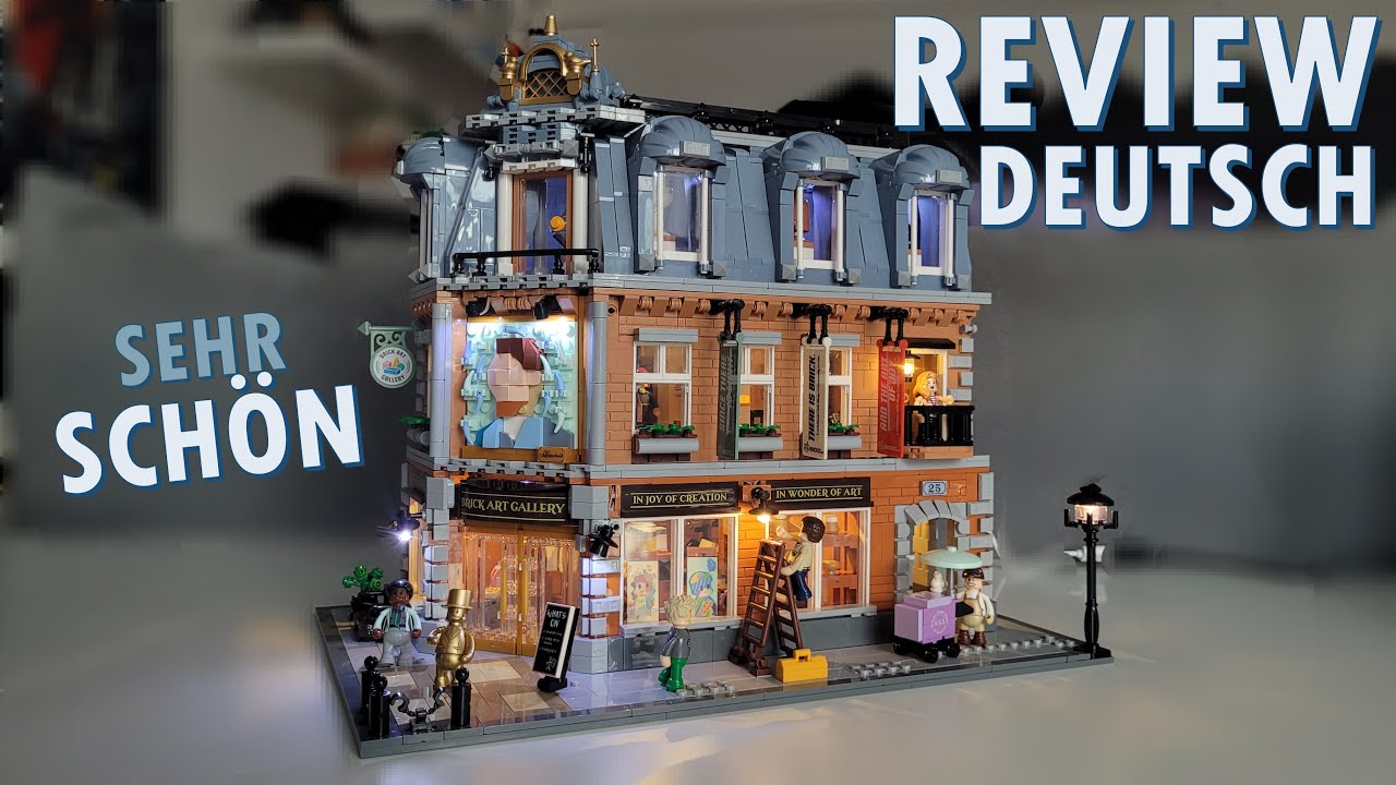 Lumibricks L9085 Brick Art Gallery  | Bau & Review, Deutsch | Tobi’s Brick Space |