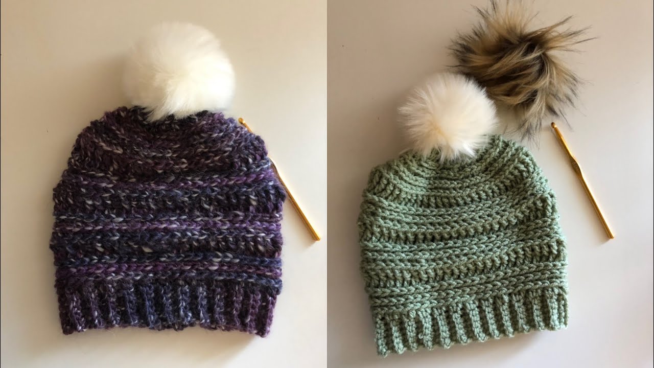 Bonnet au crochet : facile et rapide à réaliser