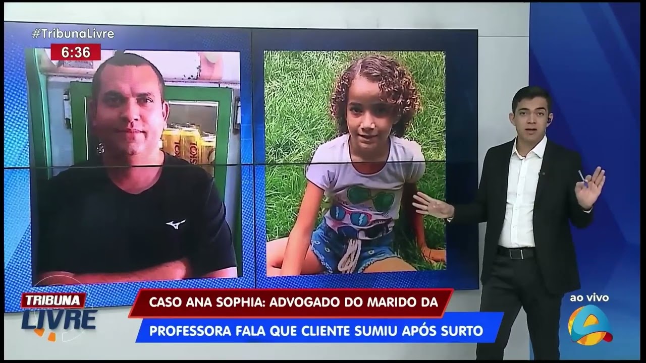 Tribuna Livre - Caso Ana Sophia: advogado do marido da professora fala que cliente sumiu após surto