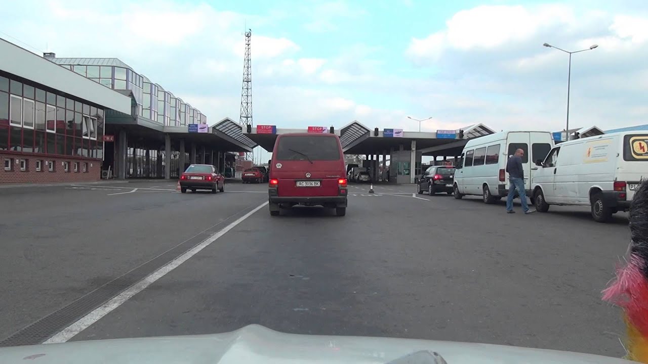 Dorohusk Berdyszcze Polen Border Starovoitove Старовойтове M07 E373 Ukraine Україна 12.10.2014