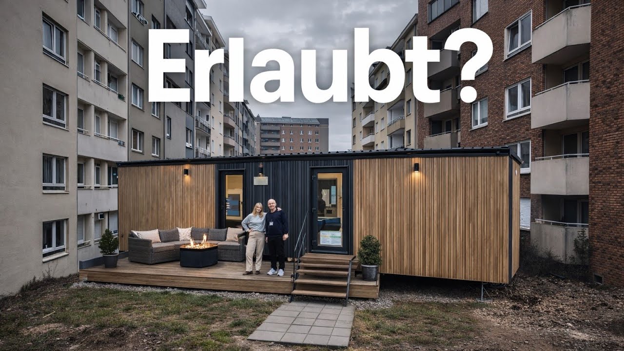 DESIGN MODULHAUS ZUM IKEA-PREIS statt TEURE MIETE. Tinyhouse 2026 Larc mit Baugenehmigung und Möbeln