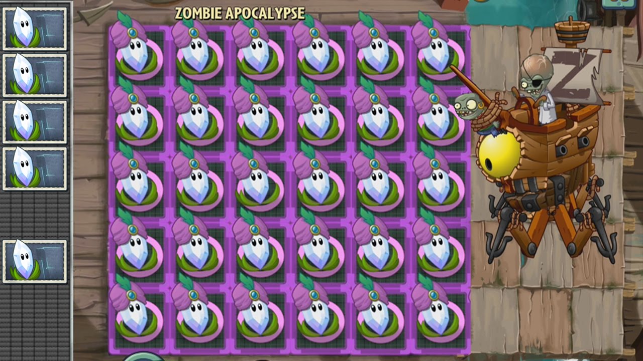 Plants vs Zombies 2 Hack - Hierba Lupa vs Los Zombots