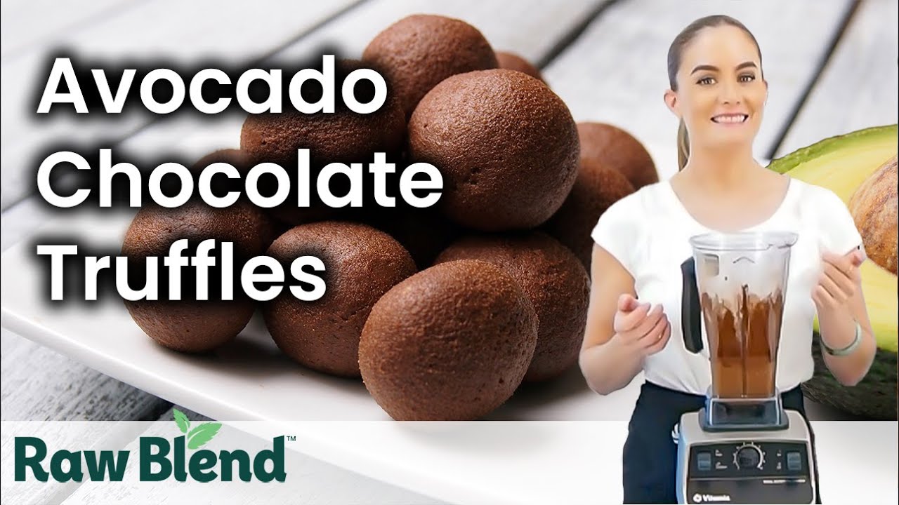 How to make Avocado Chocolate Truffles in a Vitamix Blender | Recipe Video