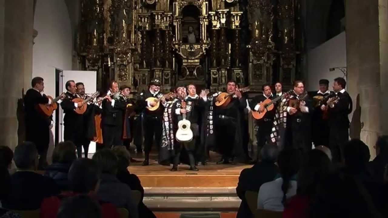 Concierto de la Cuarentuna de la Ciudad de México en Santiago de Compostela
