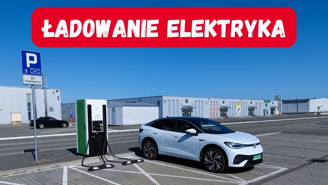 Ładowanie samochodu elektrycznego na publicznej stacji ładowania krok po kroku