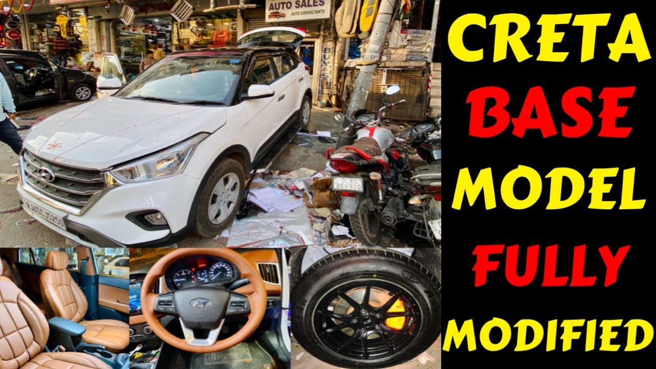 CRETA BASE MODEL INTERIOR FULLY MODIFIED | ALLOY WHEEL | MUSIC SYSTEM | STEREO | Rahul Singh