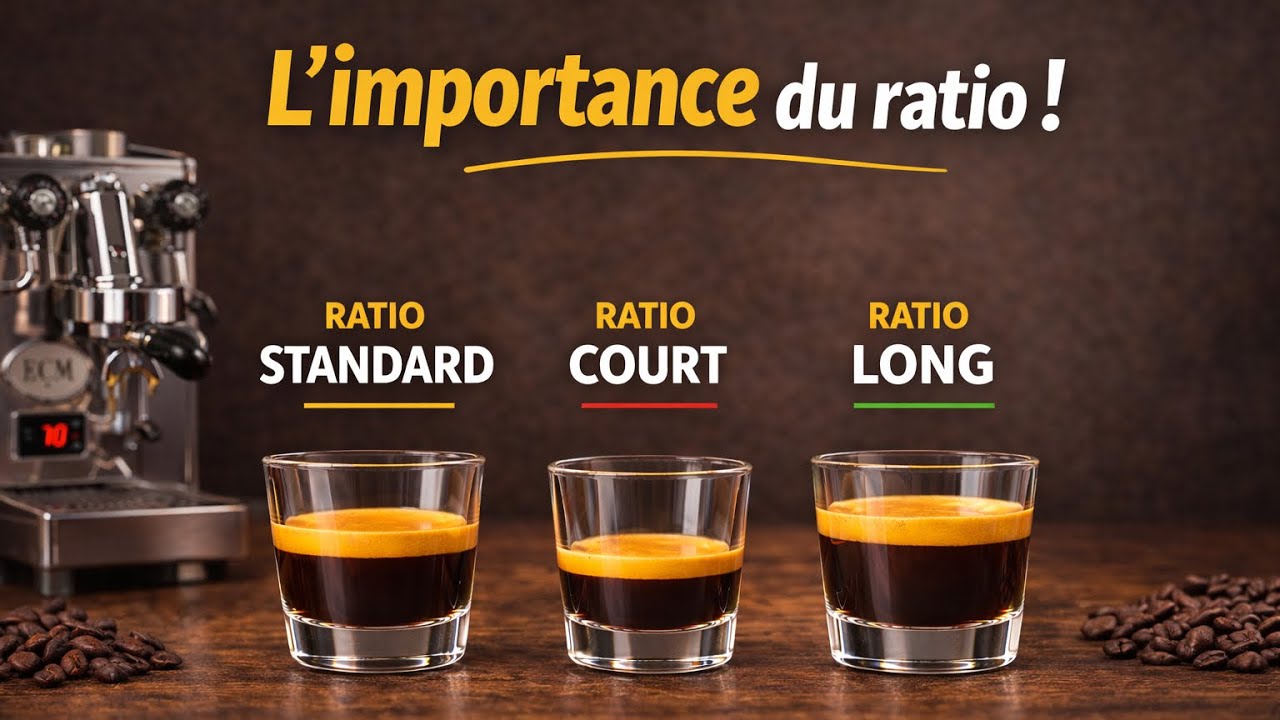 #3 Espresso : Je teste 3 ratios ! ☕
