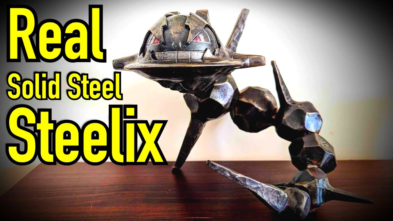 REAL Hand-Forged Steel-Type Pokemon: STEELIX