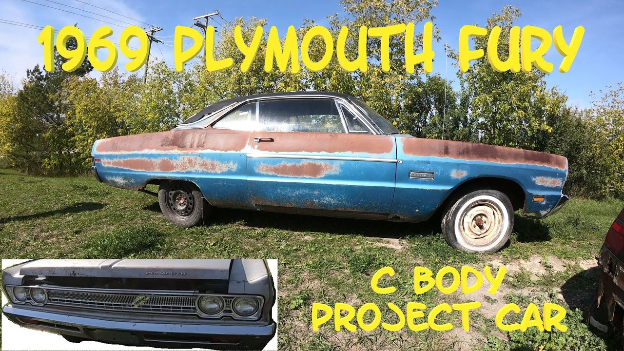1969 Plymouth Fury 2 Auction Project Car.  Mopar Muscle.