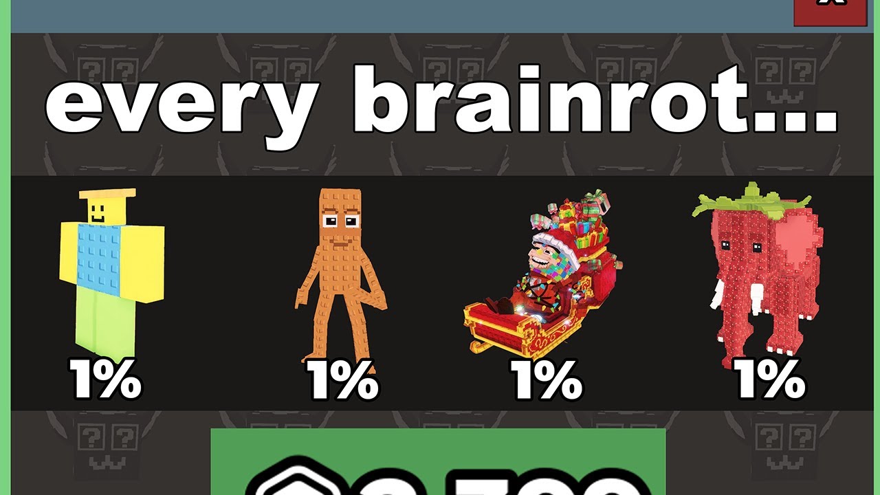Starting Over, But Lucky Blocks Have EVERY Brainrot