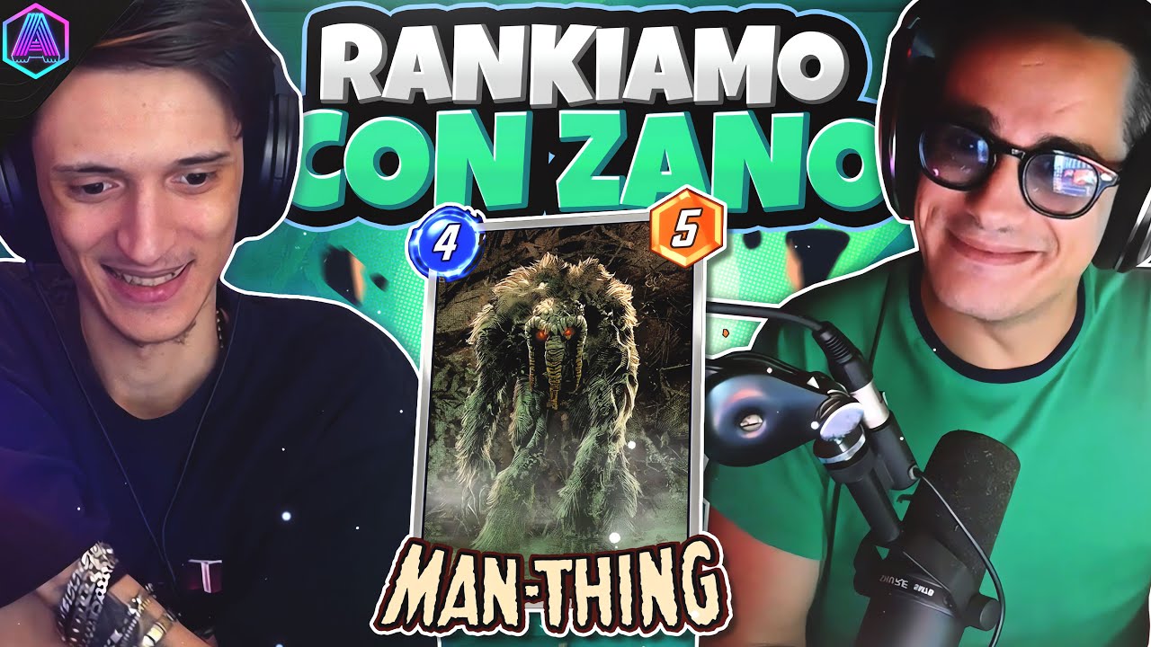 Si RANKA INSIEME a @ZanoXVII con MAN-THING | Marvel Snap ITA