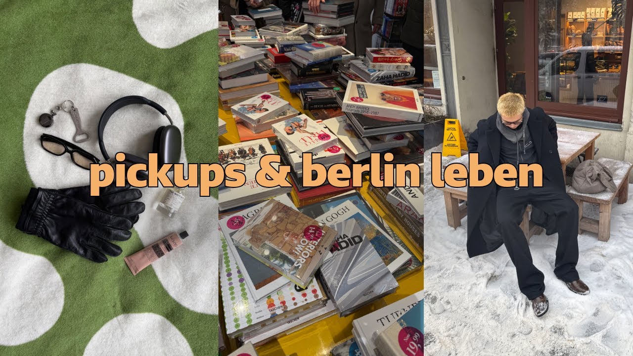 neue Deckenlampe, mini room upgrades & überteuerte pickups | interior Bücher sale | Berlin Vlog