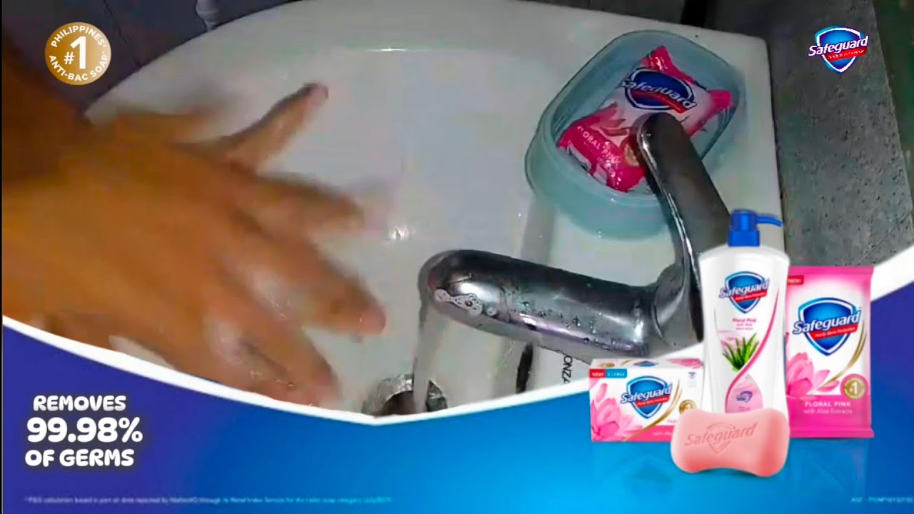 Safeguard Floral Pink Commercial🌸